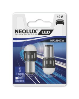 P21/5W 12V-LED (BAY15d) 6000K 1.2W (��.2��.) NP2260CW-02B