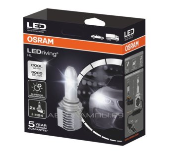 HB4 12V-LED (P22d) 6000K 12W LEDriving HL (��.2 ��.) 9506CW